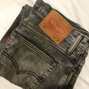 Men’s 511 Acid-Wash Levi Jeans